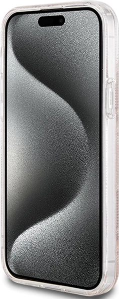 Mbështjellës Guess IML GCube MagSafe për iPhone 13/14/15, 6.1", Kafe