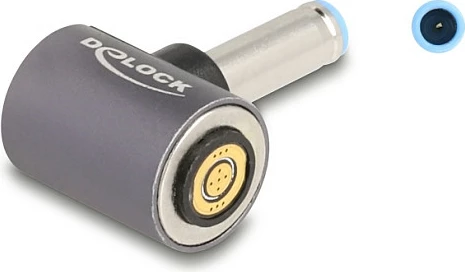 Adapter Delock HP 4.5 x 3.0 mm në konektor magnetik 8-pin, 20V 3A, antracit