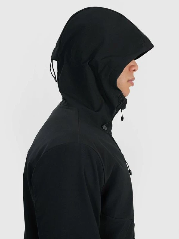 Jakne softshell për meshkuj 4F, e zezë