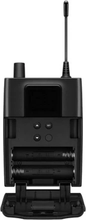 Set monitorimi në vesh Sennheiser XSW IEM SET (A), me bodypack, LCD, i zi