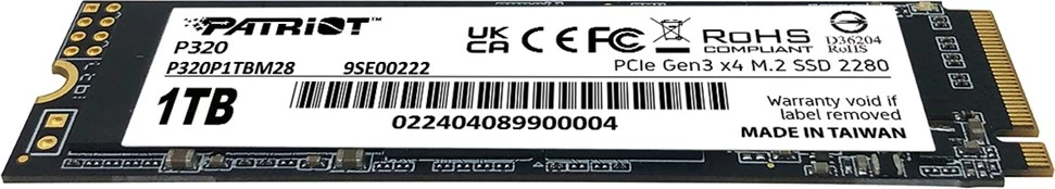 SSD Patriot Viper P320 512GB