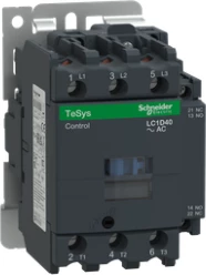 Kontaktor Schneider Electric LC1D40M7 – 22 kW, 220 V