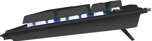 Set gaming LogiLink tastierë + Maus + Mauspad, USB, RGB, 2400 DPI, i zi