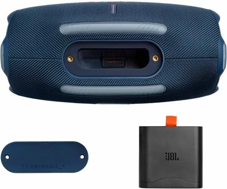 Altoparlant portativ Bluetooth JBL Xtreme 4 100W, IP67, bateri deri 24 orë, me powerbank, Blu, me rrip shpatulle