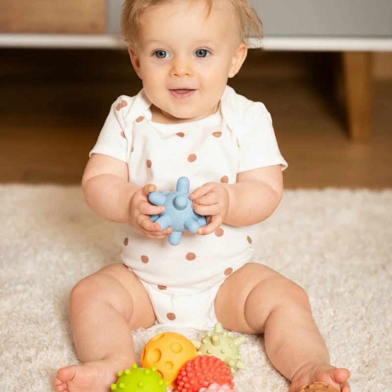 Toptha sensorik Tullo REF803, pastel, set prej 8 copë