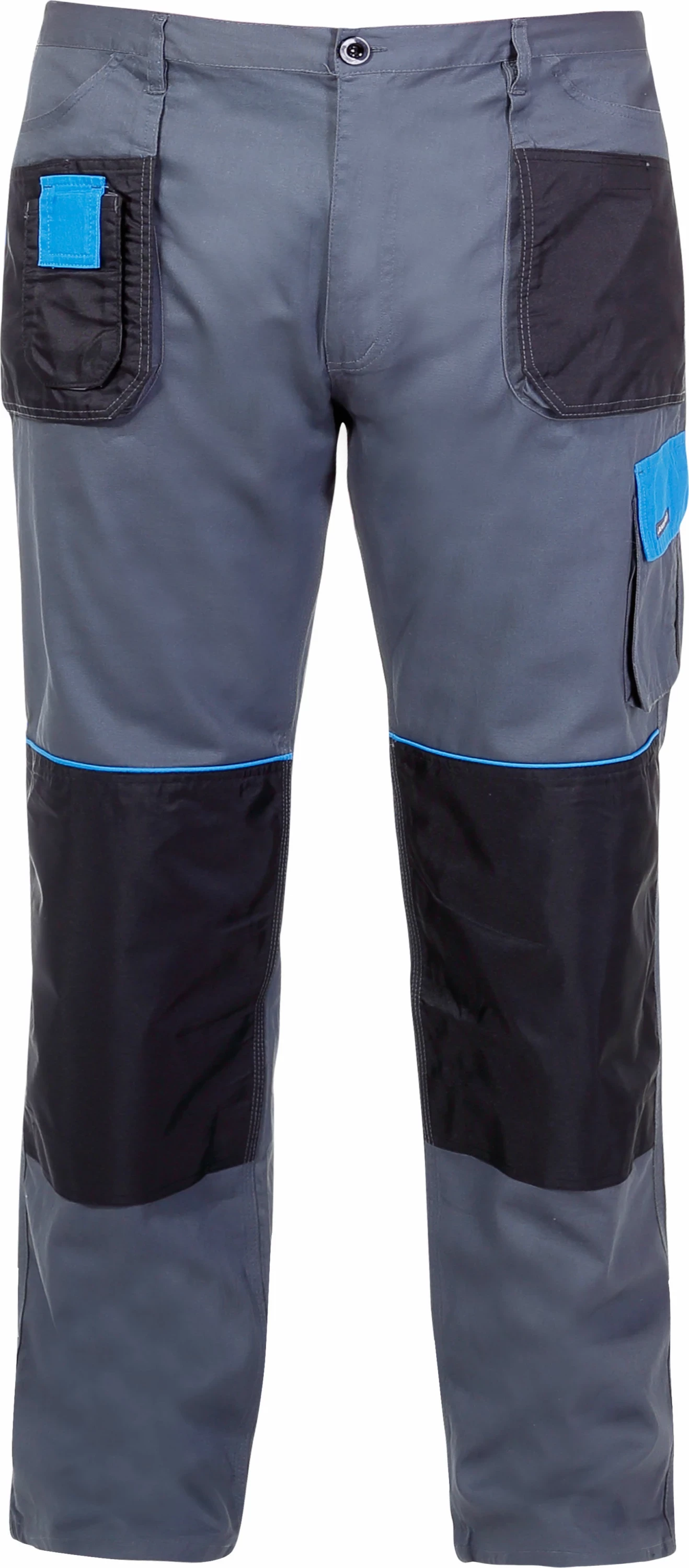 Pantallona pune LAHTI PRO L4050448 100% pambuk 190 g/m² S (48) gri-kaltër
