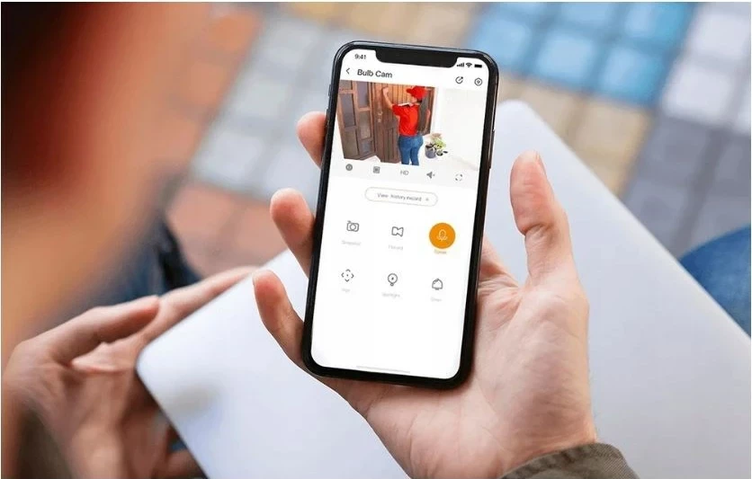 Kamerë sigurie IP Imou Bulb Cam 5MP IPC-S6DP, e bardhë