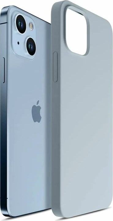Mbrojtëse silikoni për iPhone 14 Plus 3mk Hardy MagCase, e kaltër