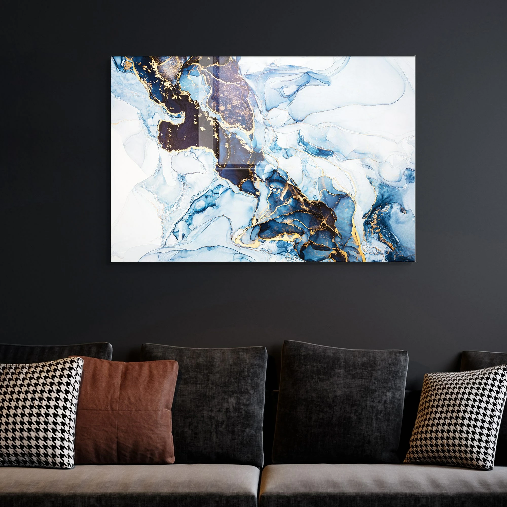 Pikturë dekorative prej xhami të temperuar, Wallity UV-032, 70x100cm