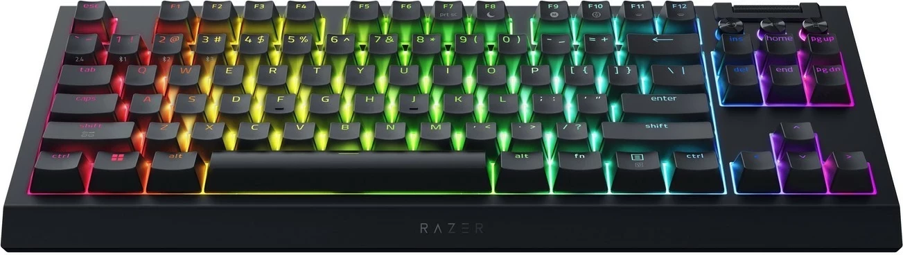 Tastierë mekanike Razer BlackWidow V4 Tenkeyless HyperSpeed, RGB, wireless/wired, US, e zezë