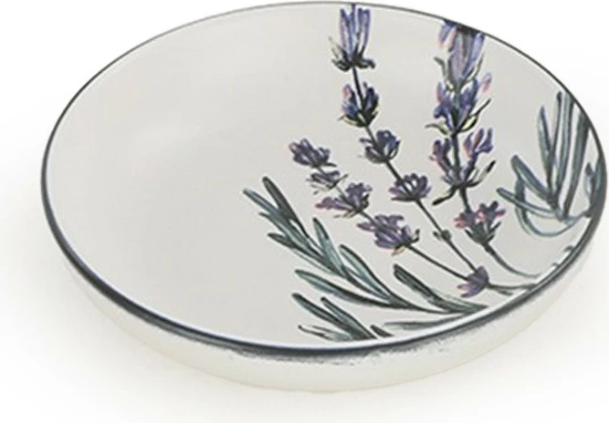 Set 6 copë tasë salce, qeramikë, Hermia Concept, të bardhë, jeshile, vjollcë, të zeza, ST489406F022AMD3600MAYD100