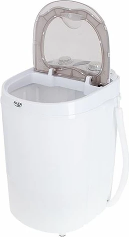 Makinë larëse mini Adler AD8055 me shtrydhje 3 kg, e bardhë