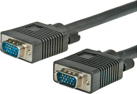 Kabllo VGA VALUE 11.99.5253-20, 3 m, D-Sub Male–Male, e zezë