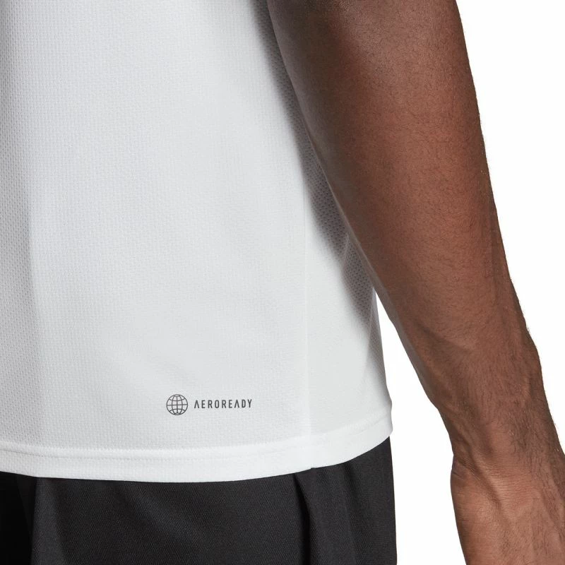 Maicë stërvitore adidas për meshkuj, e bardhë [Madhësia: XXXL]