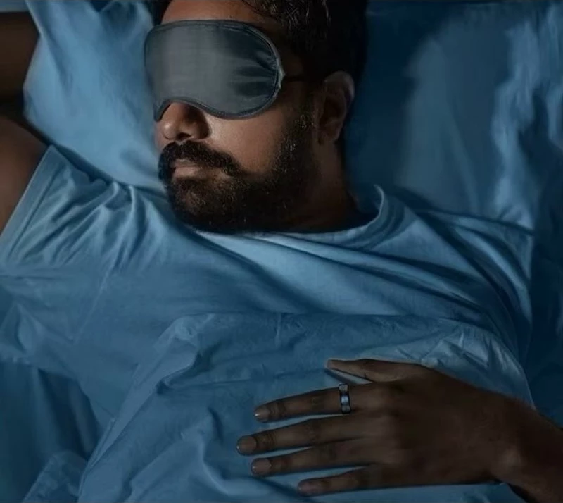 Unazë e mençur RUBICON, unisex, e artë