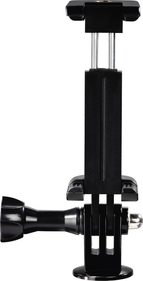 Tripod fleksibil Hama 2-në-1, 14cm, për smartfona dhe GoPro, zi