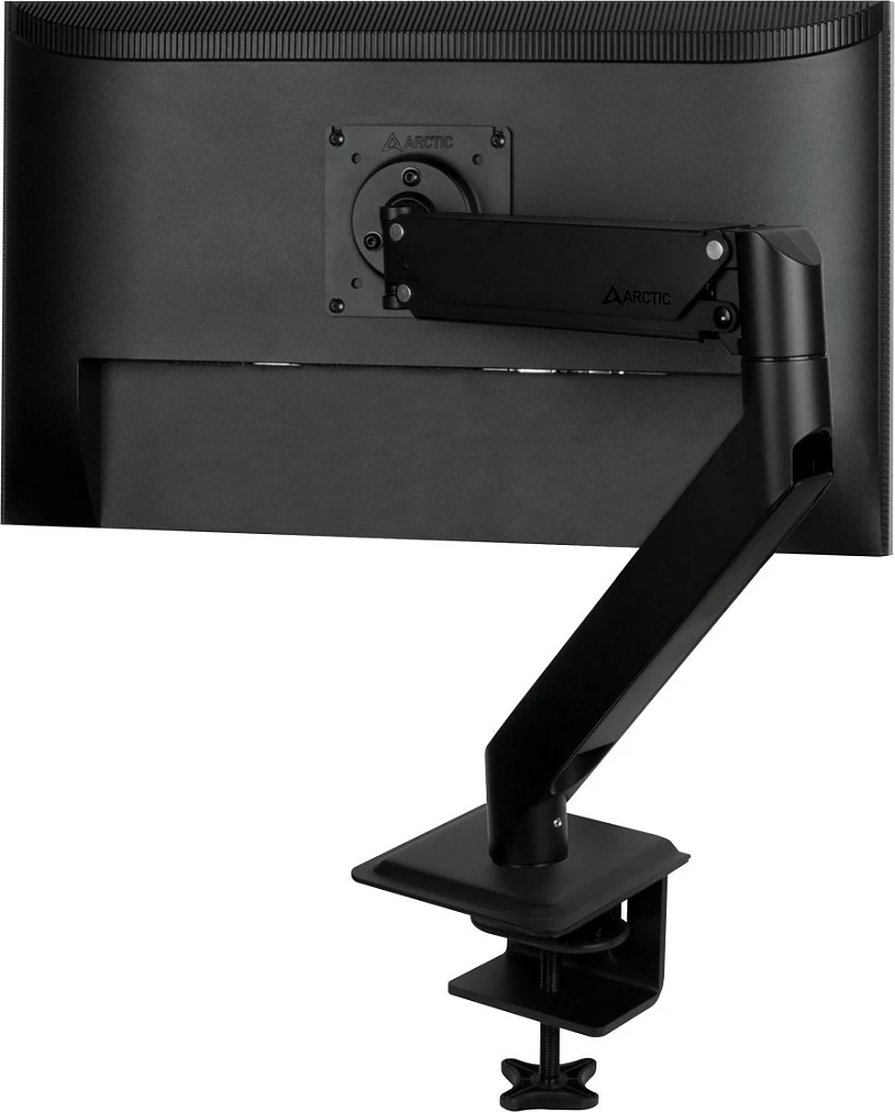 Krah monitori ARCTIC X1-3D, Gas Spring, Clamp, 10 kg, 43", i zi