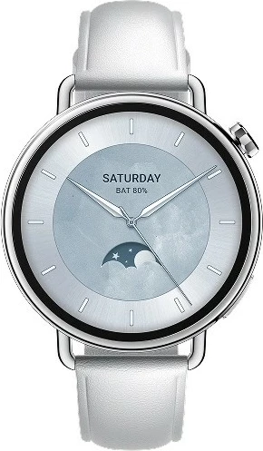 Smartwatch Xiaomi Watch S4 41mm, ekran 1.32" 466x466, Bluetooth, 5 ATM, bateri 320 mAh, deri 8 ditë, e bardhë