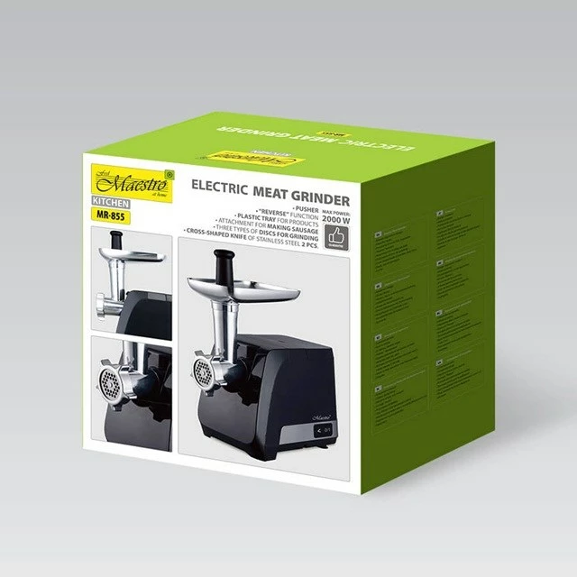 Grirëse mishi Maestro MR-855, 2000 W, e zezë