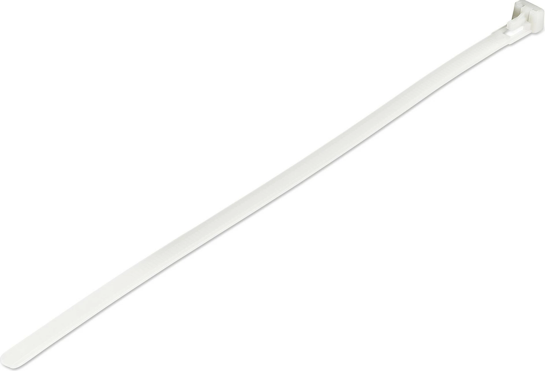 Lidhëse kabllosh StarTech, 254x7mm, të ripërdorshme (releasable), 100 copë, të bardha