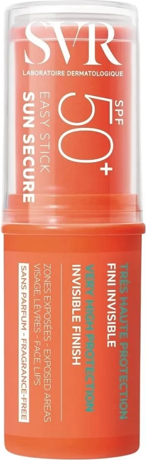 Stick për diell SVR Sun Secure Easy Stick SPF50+, 10g