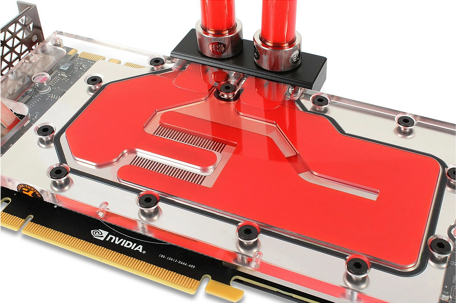 Lëng ftohës për watercooling EK Water Blocks EK-CryoFuel Solid Premix 1L, Scarlet Red