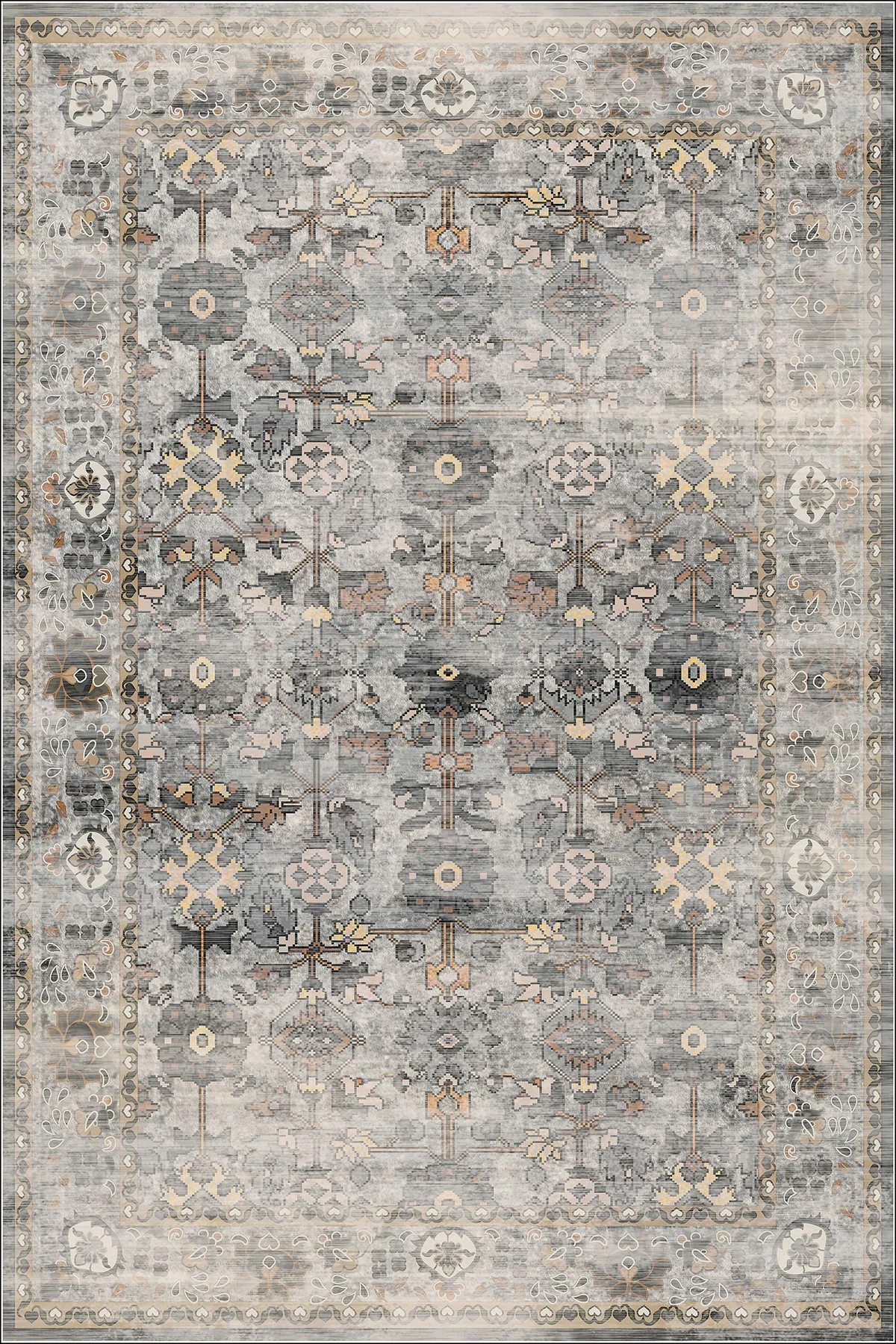 Qilim për korridor, shumëngjyrësh, Conceptum Hypnose CT-1250, 80x150cm