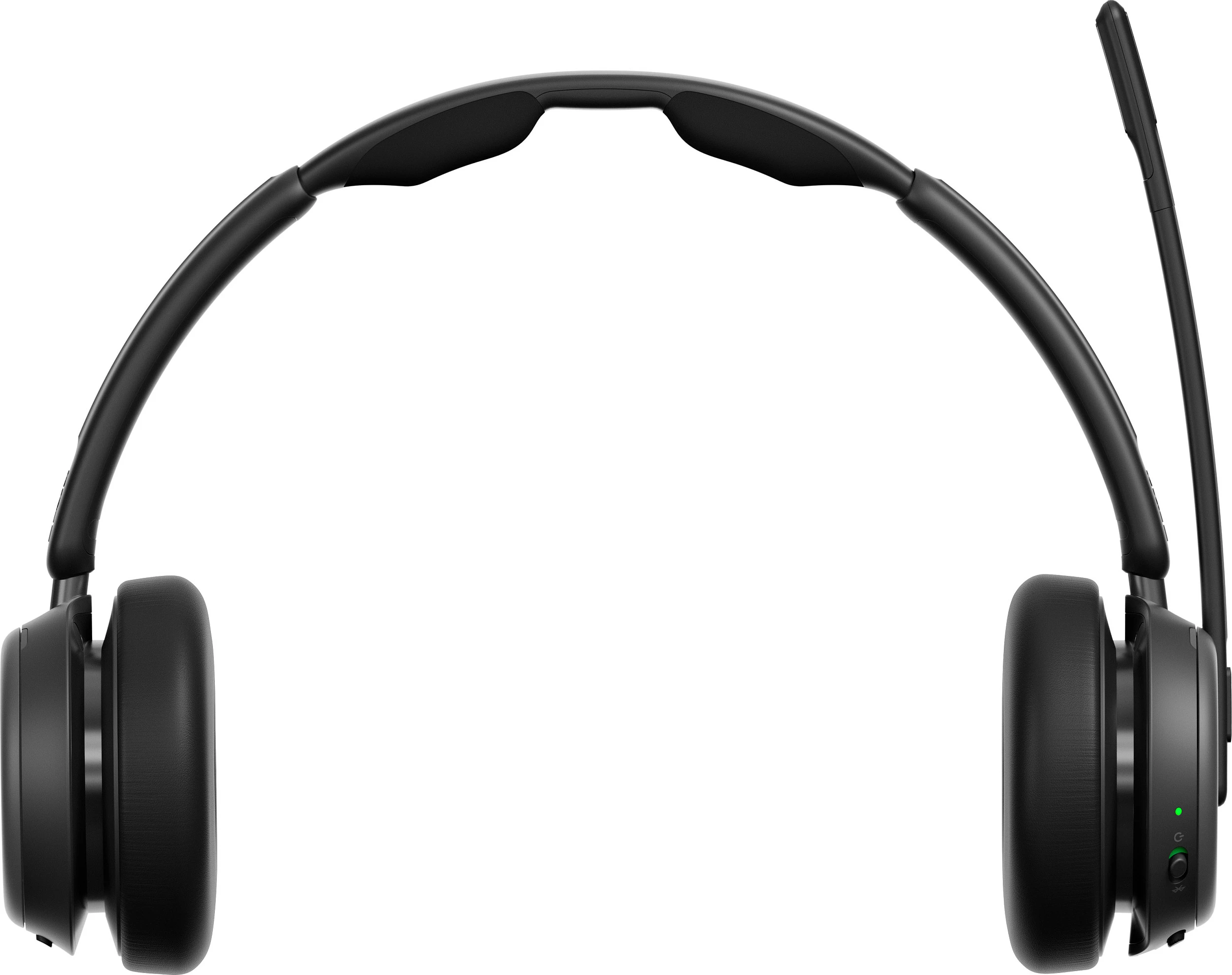 Kufje EPOS IMPACT 1000 MS UC, Bluetooth, ANC, USB-C+A, me stand, të zeza