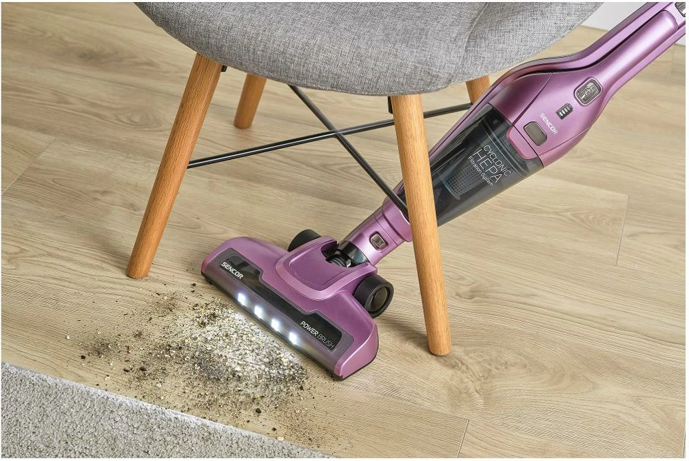 Fshesë elektrike Sencor SVC 0603VT – 3in1, e vjollcë