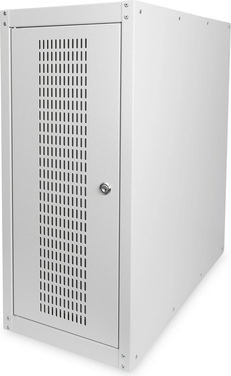 Kasë rrjeti Digitus PC Schrank, derë xhami, ngjyrë gri