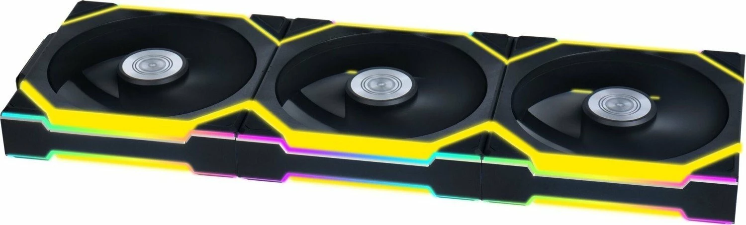 Ventilatorë PC Lian Li UNI FAN SL Wireless 120 Reverse Blade ARGB PWM 3-pack, i zi