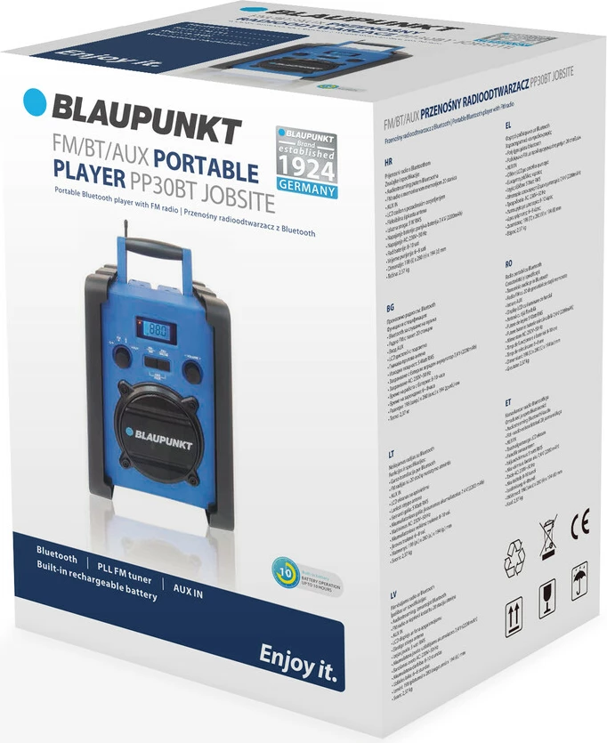 Altoparlant BLAUPUNKT PP30BT JOBSITE