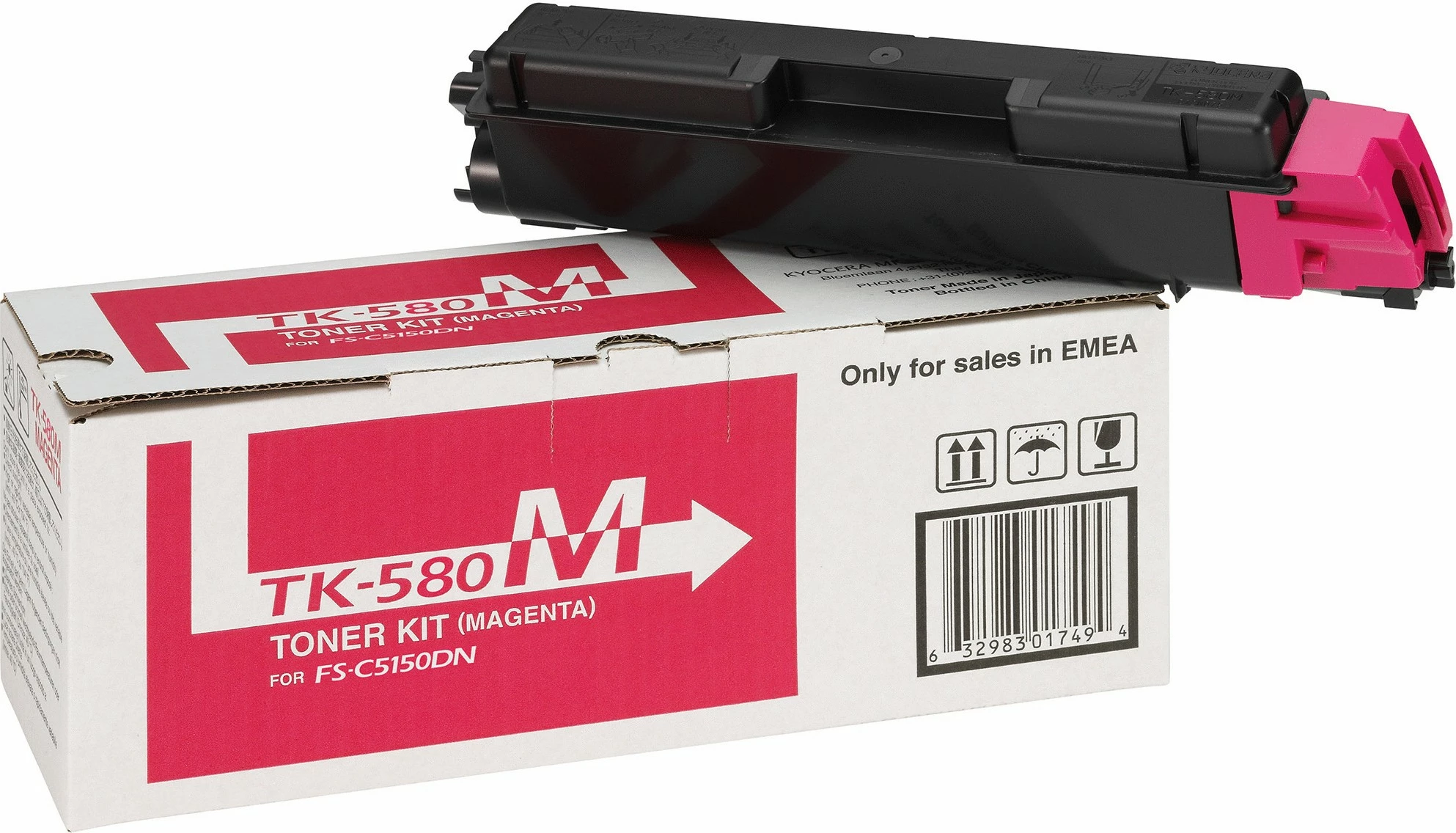 Toner Kyocera TK-580M magenta për FS-C5150DN