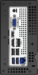 Mini PC barebone ASRock DeskMini B760, LGA1700, 1.92L, DDR4 SO-DIMM, NVMe M.2, 120W, i zi