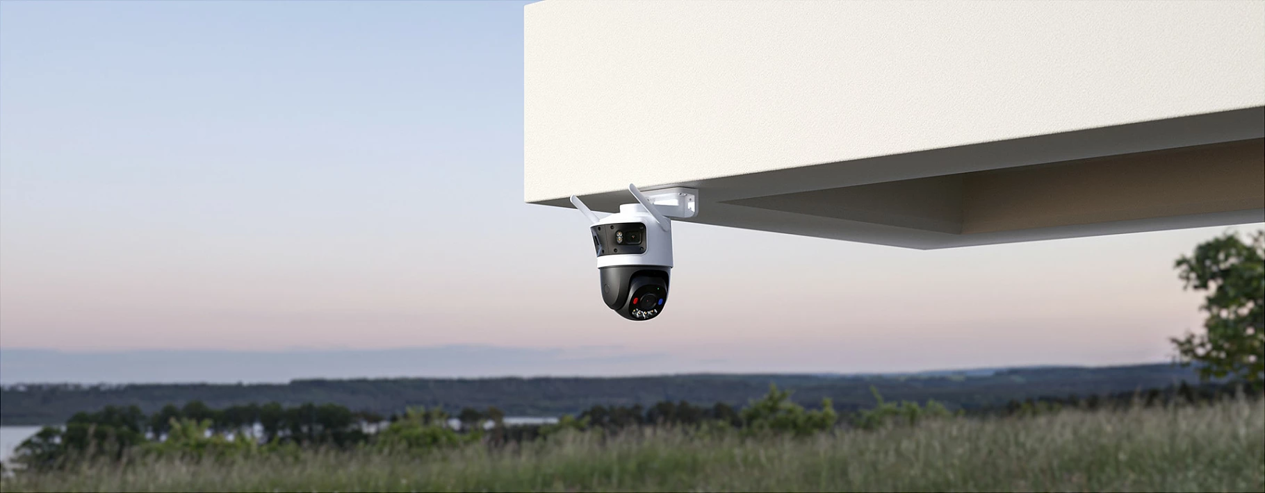 Kamerë sigurie IP Imou Cruiser Triple, Outdoor, Wi‑Fi & LAN, Pan/Tilt, MicroSD, Bardhë/Zi