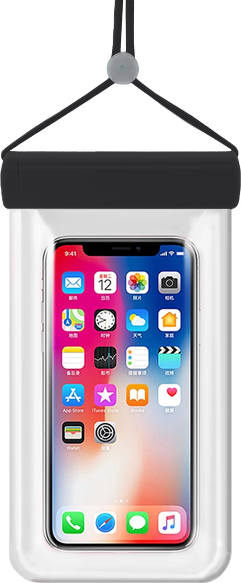 Mbështjellës i papërshkueshëm nga uji për celular Hurtel WN-01B, 115x220 mm, i zi