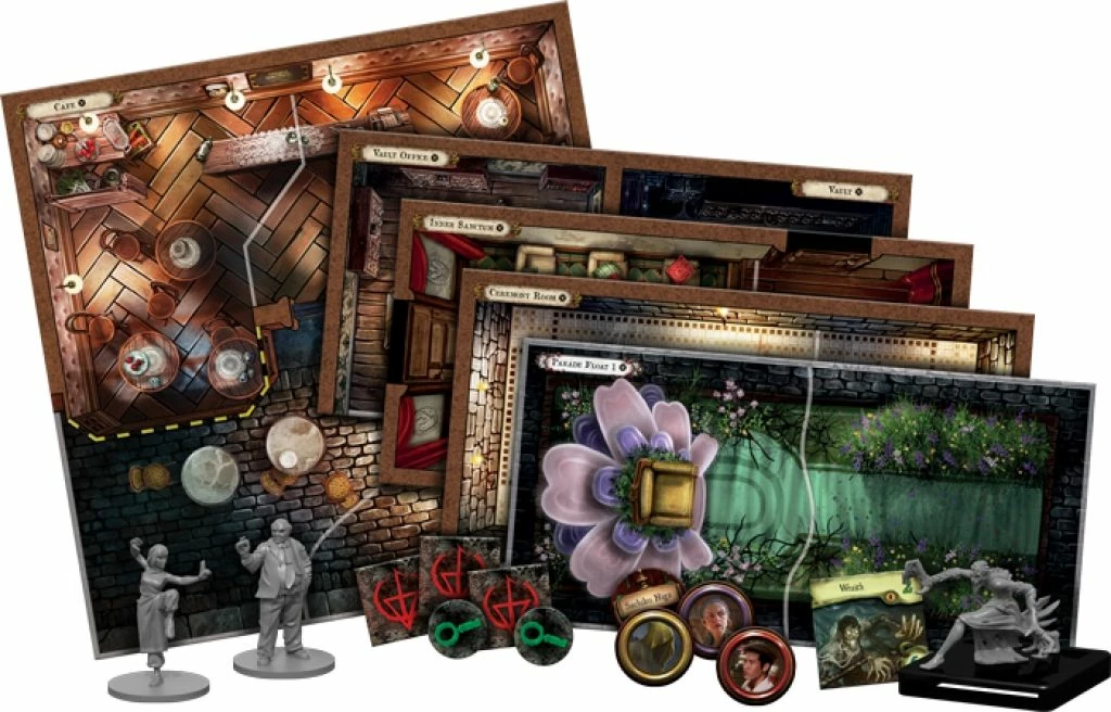 Zgjerim loje tavoline Galakta Eldritch Horror The Temple of Dawn (2nd Edition), version polonisht