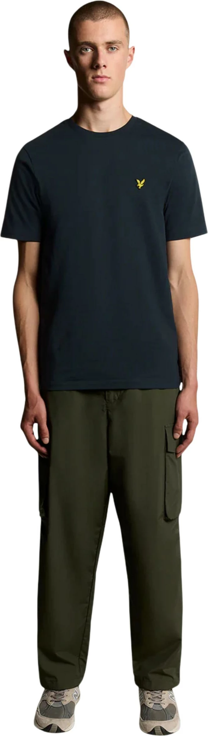 Maicë për meshkuj Lyle & Scott TS400VOG, kaltër e errët [Madhësia: L]
