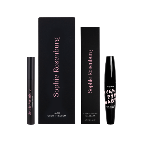 Set maskarë & serum për rritjen e qerpikëve Sophie Rosenburg, 4 + 10ml