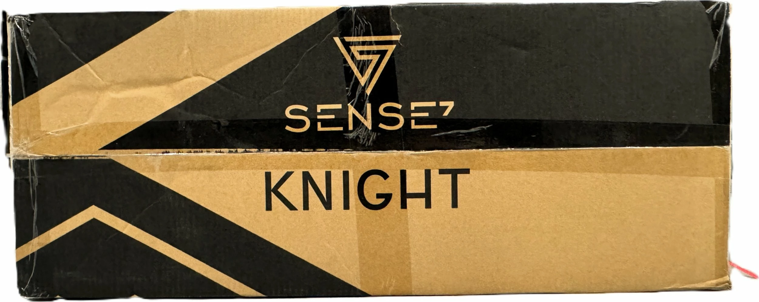Karrige gaming SENSE7 Knight, 120 kg, lëkurë eko, e zezë/kuqe