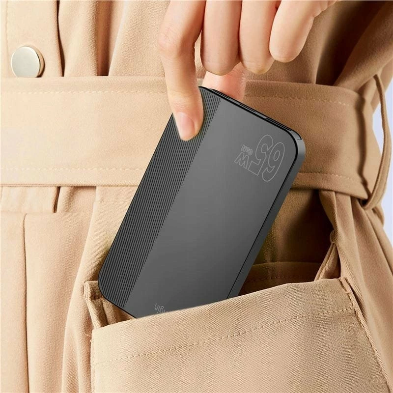 Karikues rrjeti Mobile Origin GaN-65W-SLM-BLK 65W 1x USB-A 2x USB-C, i zi