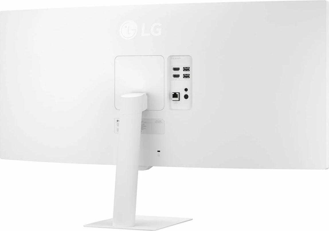 Monitor smart LG 34U601SA-W 34\" UWQHD 100Hz i lakuar webOS, i bardhë