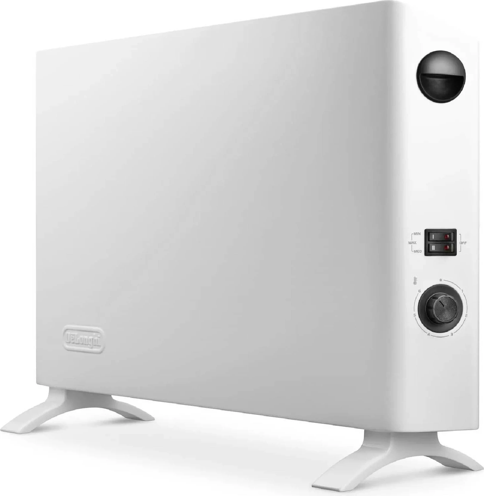 Ngrohës konvektor, DeLonghi, HSX2320F, 2000 W, për dhoma deri 60 m³, 3 nivele, ventilator anësor, termostat mekanik, i bardhë