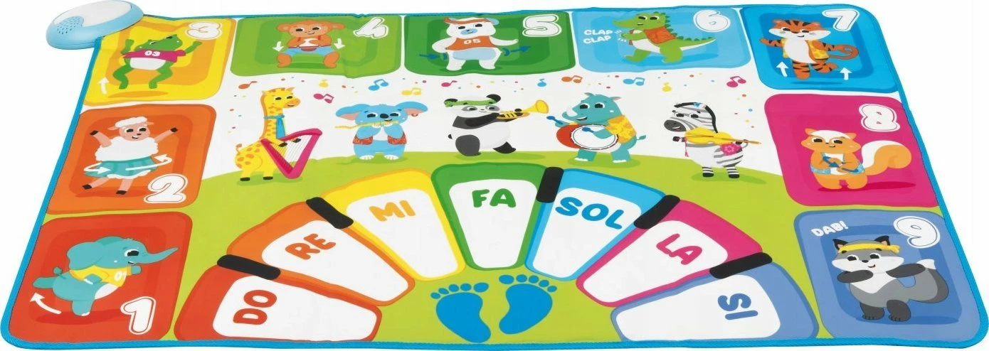 Tapet muzikor Chicco Musical Mat 2-në-1 100x70 cm, shumëngjyrësh