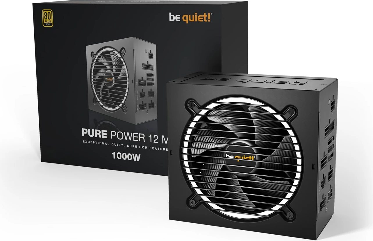 Furnizues energjie be quiet! Pure Power 12 M, 1000 W, ATX, i zi