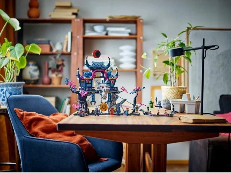 Set lodrash Lego Ninjago për fëmijë, Wolf Mask Shadow Dojo