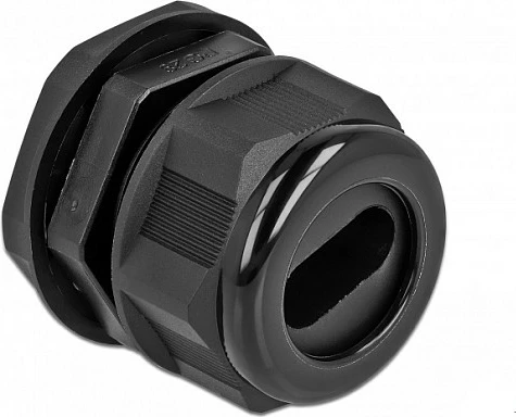 Glandë kablli DeLOCK PG29, IP68, 2 copë, 2.25 cm, e zezë