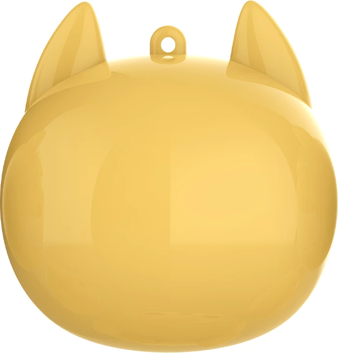 Kufje Moye Flip Face True Wireless Shiba, Bluetooth 5.4, 10mm, me kuti karikimi USB-C, e verdhë