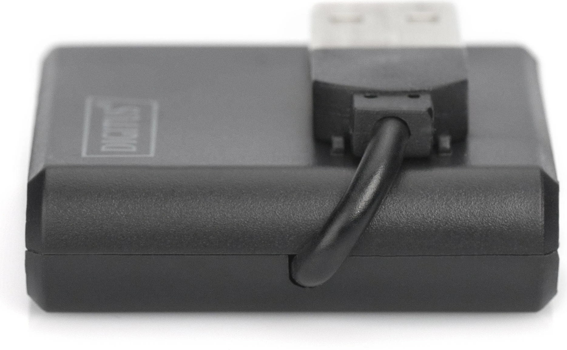 Hub USB Digitus, 4-Port, USB 2.0, 480 Mbit/s, Ngjyrë e zezë