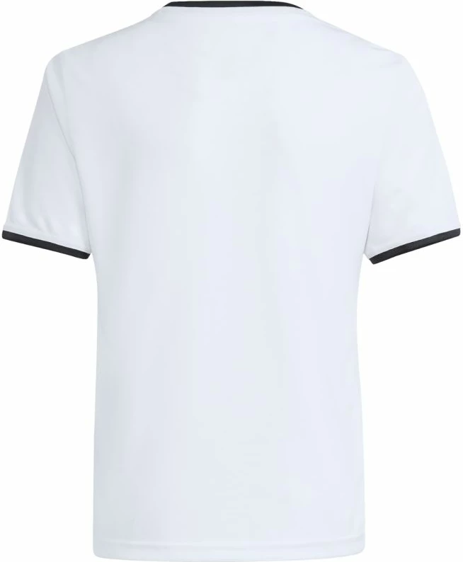 Fanellë futbolli për fëmijë adidas, e bardhë dhe e zezë